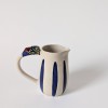 Pichet rayé bleu 3