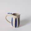 Pichet rayé bleu 1